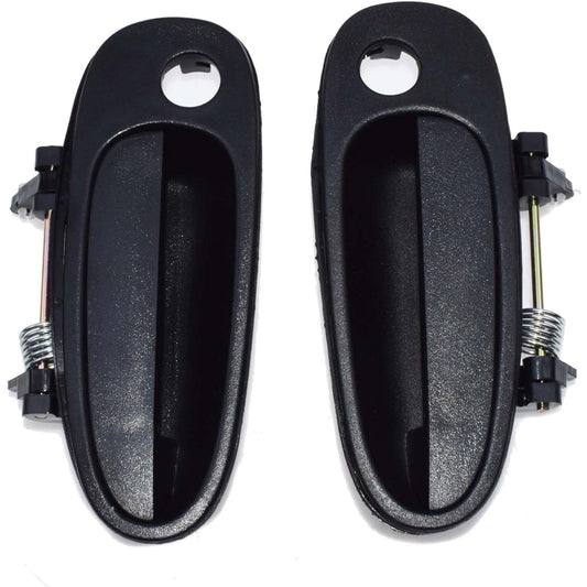 Car Parts Outside Door Handle Handle Frontoria Left and Right 69220-12170 69240-12140 Toyota Care Radio PRIZM 1993 1995 1995 1997 Car Parts (Color: Front FL PAIR)