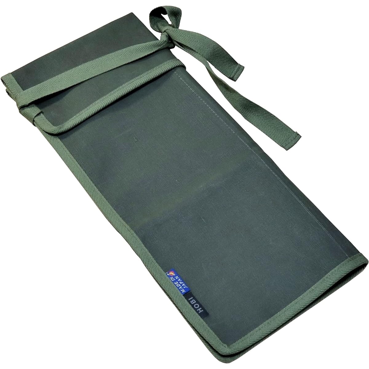 HOBI [Made in Japan] Premium Canvas Long Case 56 x 42cm Fire Shears Peg Case Strong Waterproof Paraffin Processing [Rustic and Tough] Battoning Camping Outdoor Olive Drab [MADE IN JAPAN]