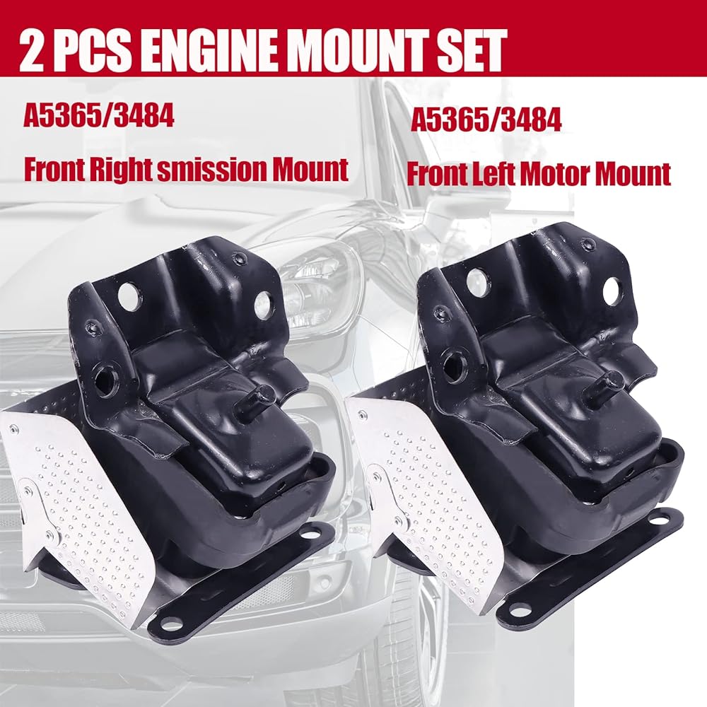 Engine motor mount with heat shield with heat shield with heat shield 2007 2009 2010 2012 2012 2014 Chevroletho Taho Sylvarado Sabaran GMC Sierra Ucon Cadillac Escalade A5365HY 15854941