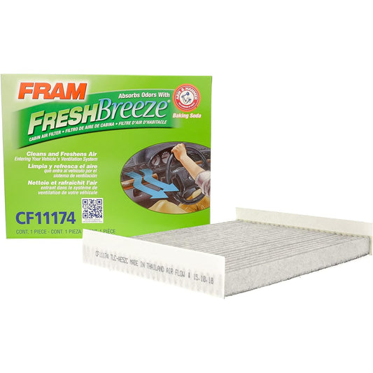 Fram CF11174 Fresh Breeze Cabin Air Filter Arm & Hammer