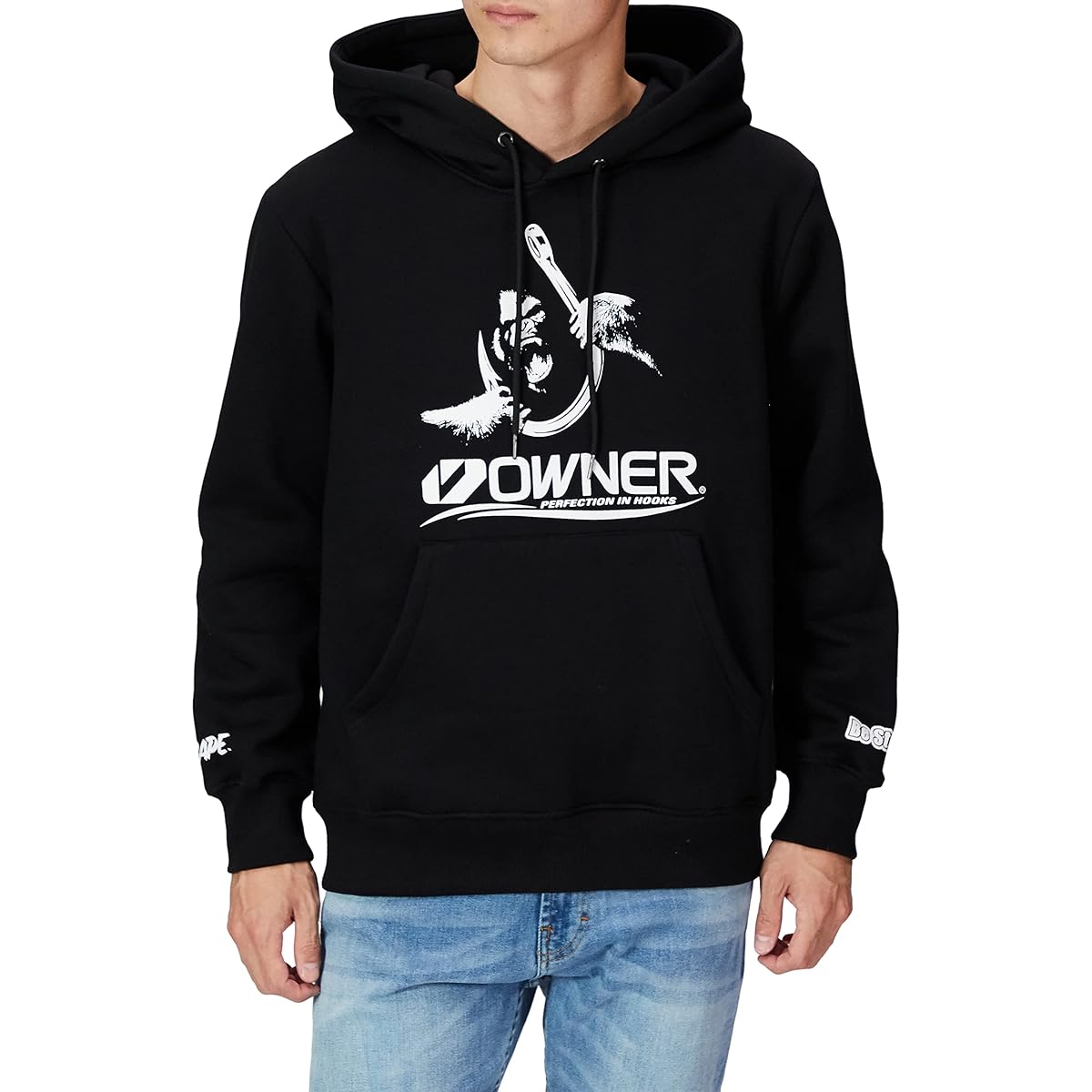 OWNER Be Strong Hoodie Black