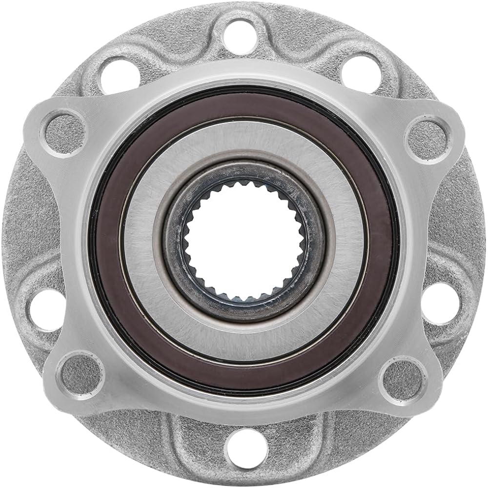 [1 pack] 513348-Front wheel bearing and hub assembly 2013-2016 DODGE DART 2015-2017 CHRYS 200 [Timken Ha590473, SKF BR930881]