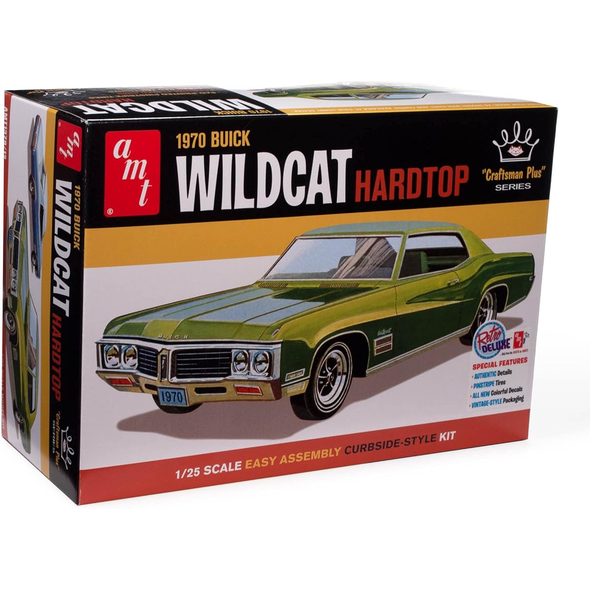 AMT 1/25 1970 Buick Wildcat Hardtop Plastic Model AMT1379