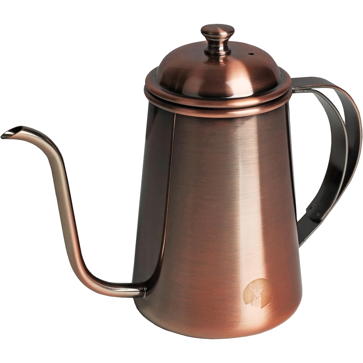 CAPTAIN STAG Coffee Coffee Pot Drip Kettle Full Water Capacity 380/640/780ml Silver/Bronze/Black