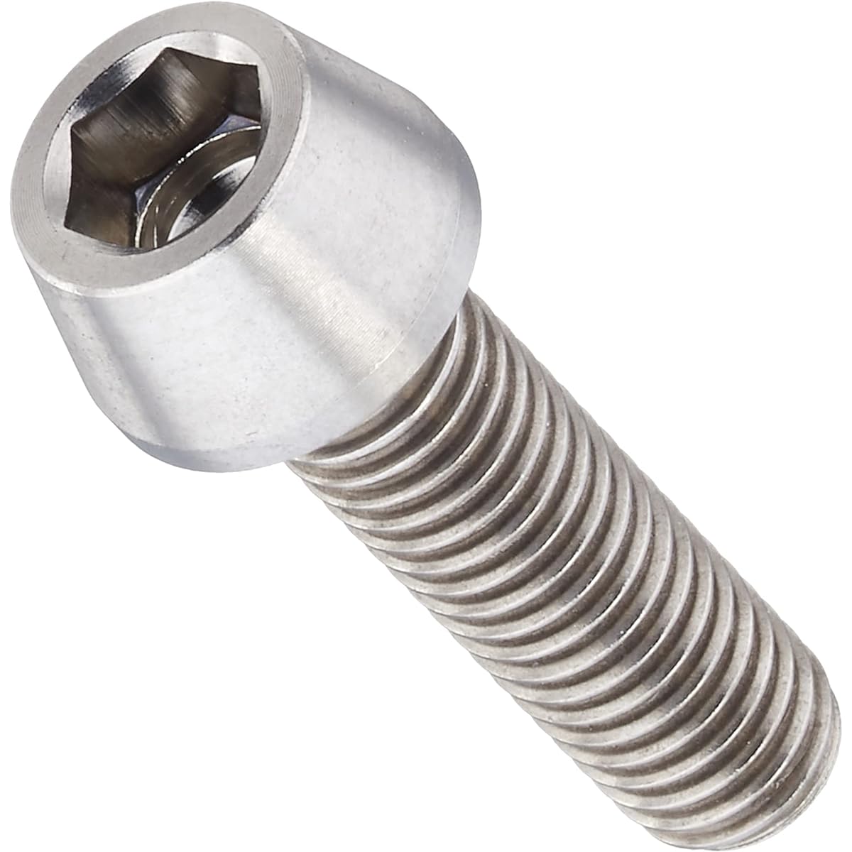 EGWORKS EGWORKS High Strength 64 Titanium Bolt ULTRA-Ti M5/18mm for Stem (No Washer) Set of 6 TIST-18N6-NW00