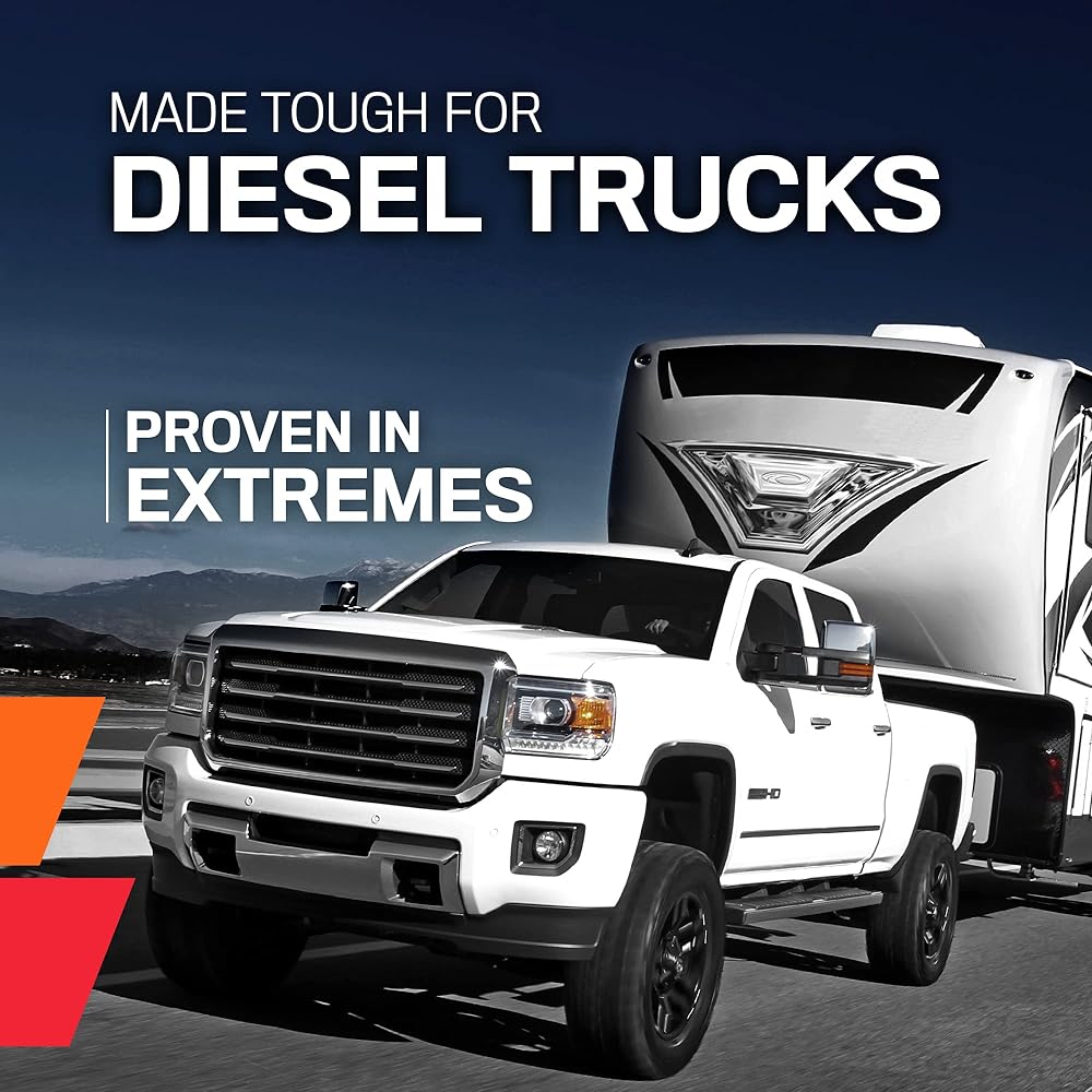 K & N Engine Air Filter Power Up & Tow Wasa Premium Replacement Air Filter: 2020 Chevy/GMC (Silverado 2500/3500, Sierra 2500/3500 6.6L V8) 33-5098