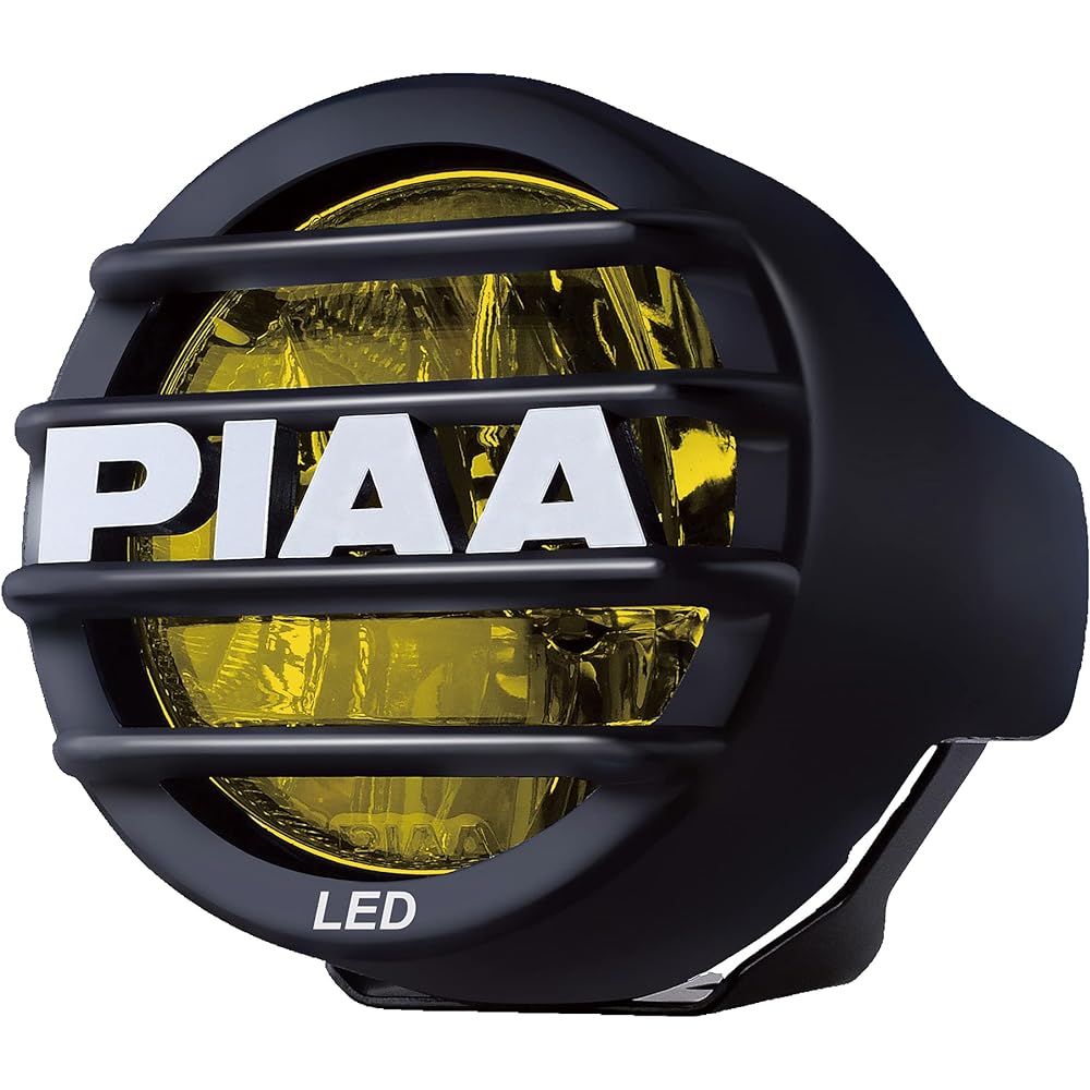 PIAA Retrofit Lamp LED Fog Light Distribution Ion Yellow 3900cd LP530 Series 2 Pieces 12V/8W Vibration Resistant 10G, Waterproof/Dustproof IPX7 Compliant ECE, SAE Standards Compliant DK538XG
