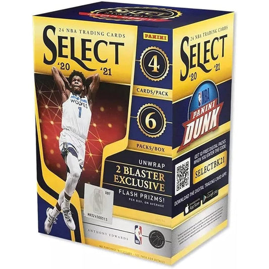 2020/21 Panini Select Basketball 6-Pack Blaster Box Panini Select Basketball Blaster Box [Parallel Import]