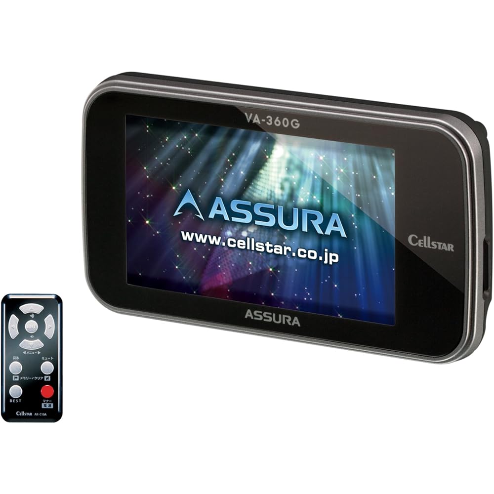 CELLSTAR Compact one-body type GPS radar detector VA-360G CELLSTAR