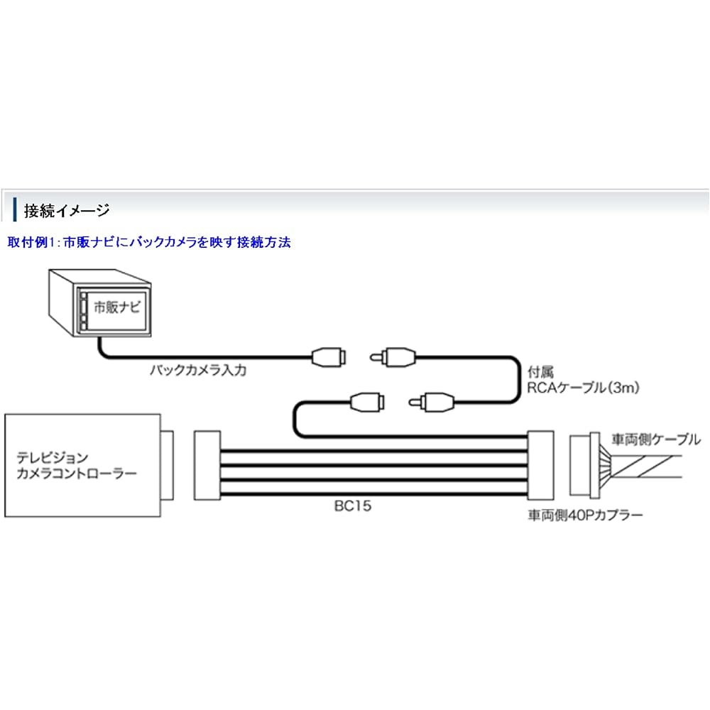 Beat-Sonic Back Camera Adapter for Alphard 10 Series Late BC15