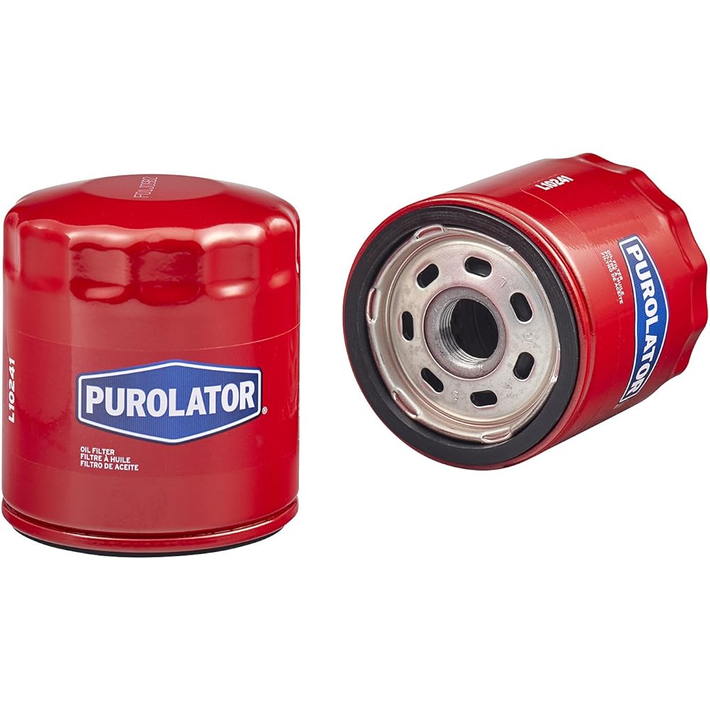 Purolator oil filter. Single Filter Red L10241