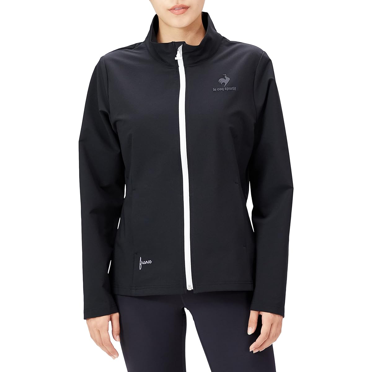 [Le Coq Sportif] Cross Jacket, Training, Light Absorption Heat Generation, Water Repellent, Stretch, Shape Stable, Women's