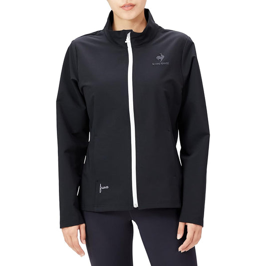[Le Coq Sportif] Cross Jacket, Training, Light Absorption Heat Generation, Water Repellent, Stretch, Shape Stable, Women's