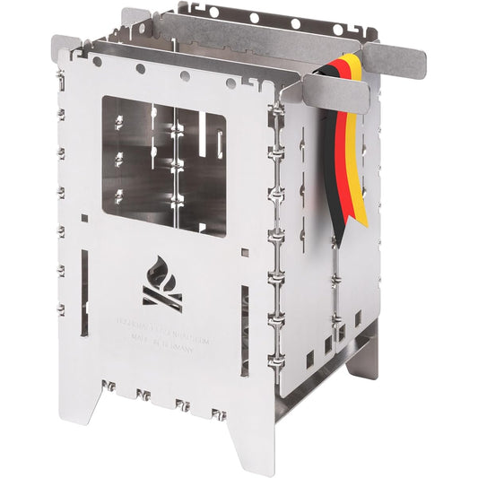 Bushcraft Essentials Outdoor Cooker Bush Box XL Stainless Steel