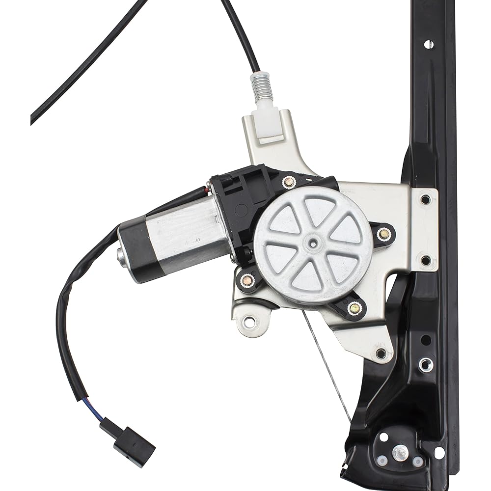AutoANDART replacement driver front power window lift regulator with motor assembly 00-07 FOCUS 4 Door sedan wagon hatchback 6S4Z5423201BB