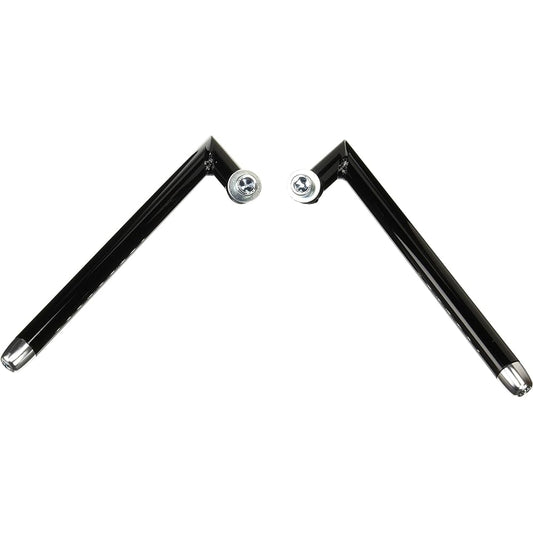 HURRICANE Separate Handlebar L/R Set Black HS0034B