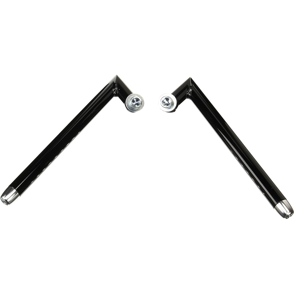 HURRICANE Separate Handlebar L/R Set Black HS0034B