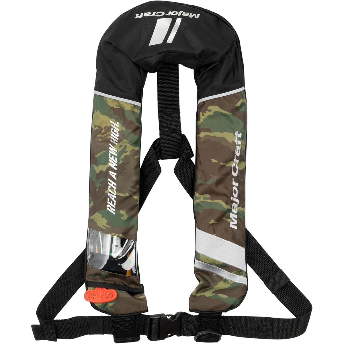 Major Craft Life Jacket Vest Type Automatic Inflating Type Approved by the Ministry of Land, Transport and Tourism Type A Free MCLJ-2520RS