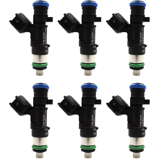 HiSport Fuel Injector 0280158028 04591986AA Dodge Chrysler 05-10 300 V6 2.7L 3.5L (6 pieces)