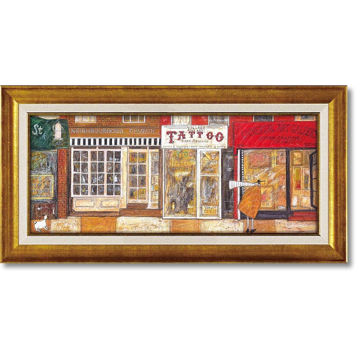 U-Power Art Frame/Still Life Multicolor Weight: Approx. 0.9kg Sam Toft Gel Processed Art Frame ST-10021