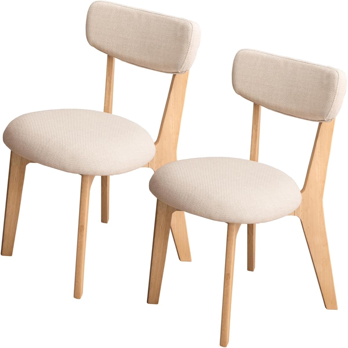Gen of Tansu Dining Chair, Single Backrest, Wooden Chair, Seat, Water Repellent, Round Design, Chair, Dining Chair, Scandinavian 49600190(88614)