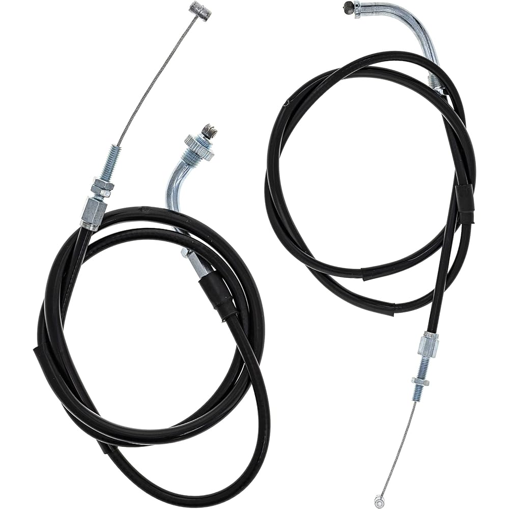 NICHE Push Pull Throttle Cable Set for Honda Shadow Aero 750 17920-MEG-000 17910-MEG-000