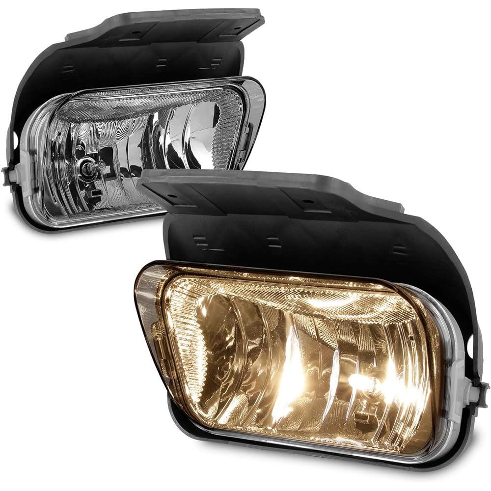 2003-2006 Chevrolet Sylvarado Avavarado Bumper Driving Foglight Lamp Chrom Housing