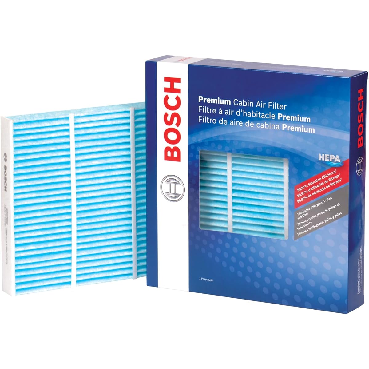 BOSCH AUTOMOTIVE 6001C 6001C HEPA Cabin Air Filter Select Cadillac Escalade 6042C 6042C