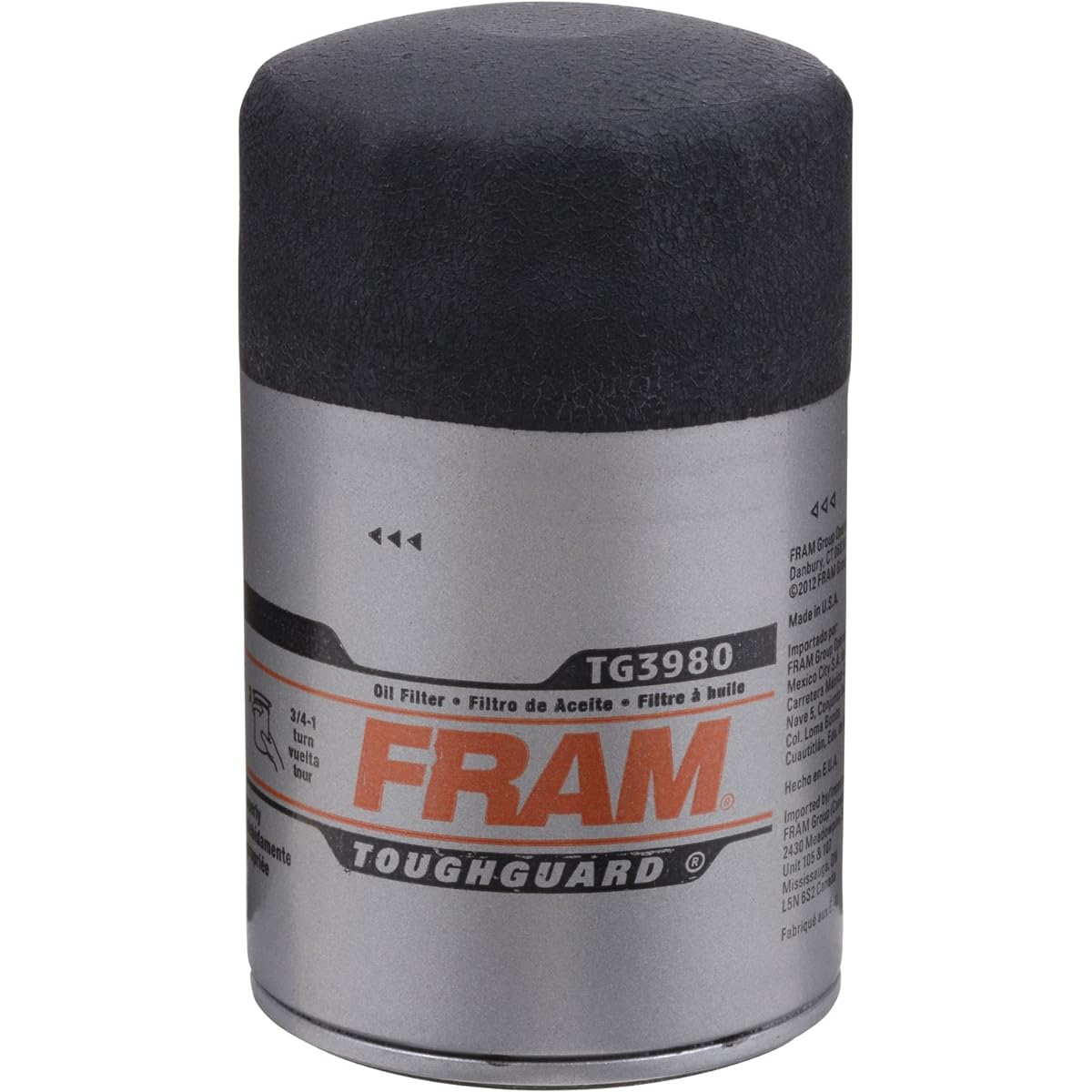 FRAM TOUGH GUARD TG3980-1 15K Mile Changed interval Passenger Spin-on Oil Filter