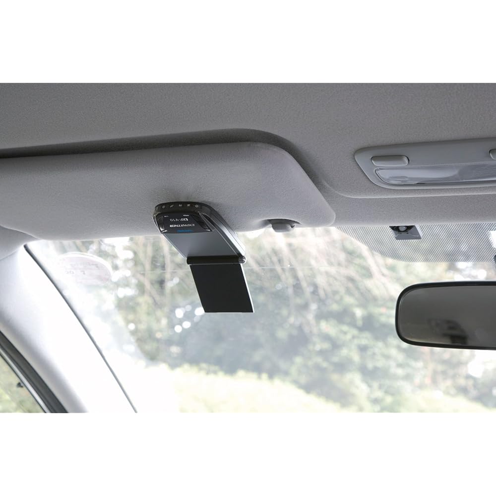 Jupiter radar detector GPS antenna equipped sun visor installation cordless EXP-V10