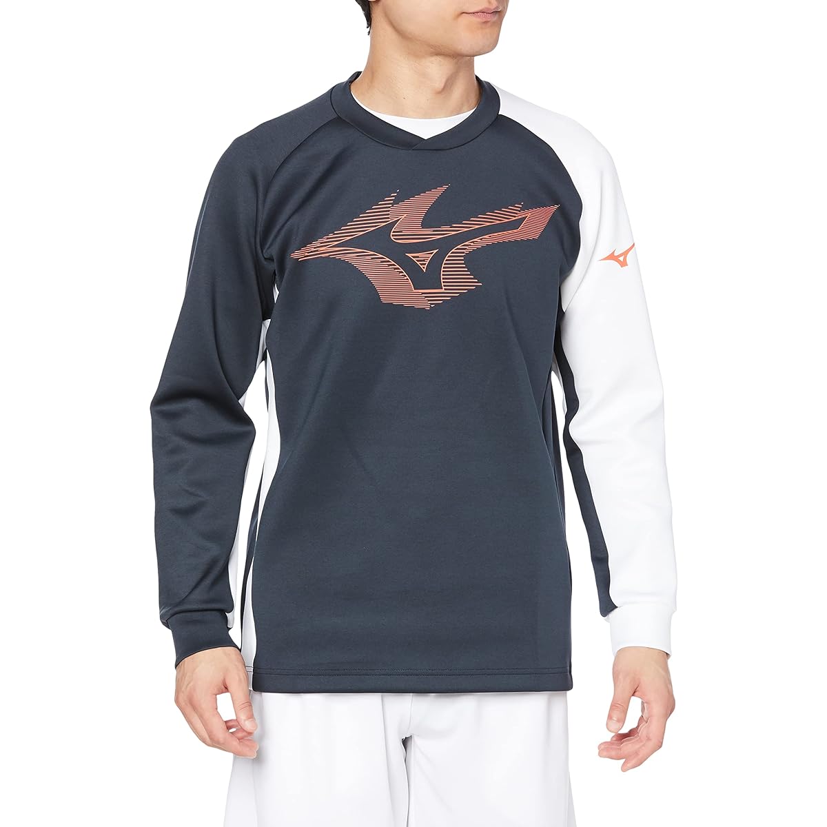 [Mizuno] Tennis Wear Stretch Sweatshirt Long Sleeve 62JCA005