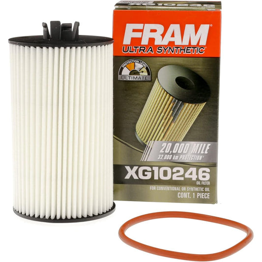 FRAM Ultra Synetic replacement oil filter synthetic oil change up to 20k miles XG10246 (1 pack)