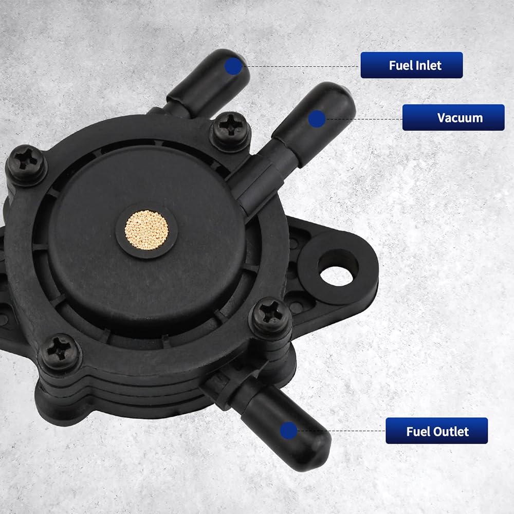 KOHLER fuel pump with fuel filter with fuel filter KOHLER 17HP-25 HP BRIGGS AND STRATTON JOHN DEERE HONDA YAMAHA Small engine for small engine lawn mower tractors