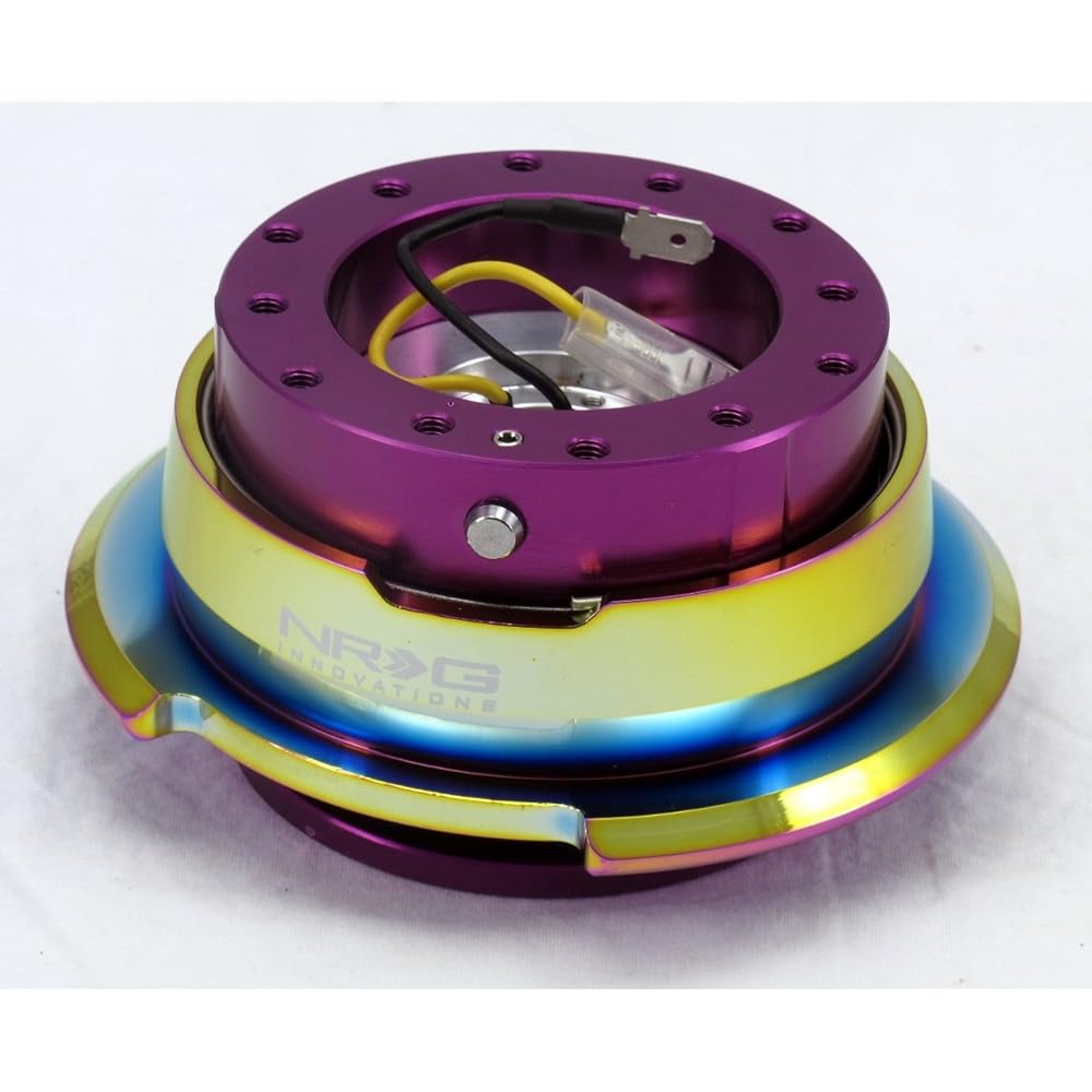 NRG Innovations SRK-280OR/MC Quick Release (Orange Body/Titan Tankrome Ring)