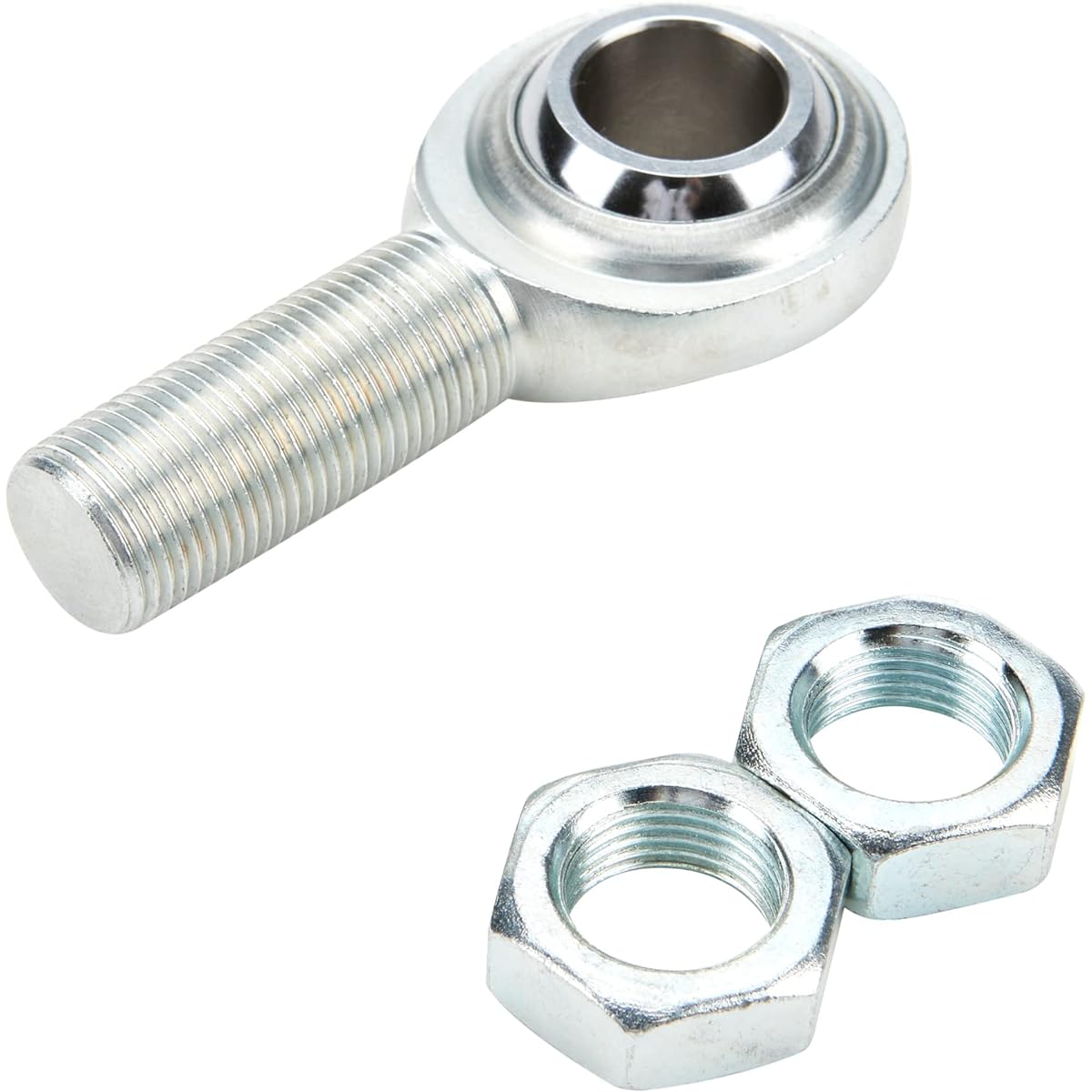 ALLSTAR-ALL52132 Steering Shaft Support spherical side end 3/4-16 inch right-handed male screw over size jam nut steel 3/4 inch steering shaft kit