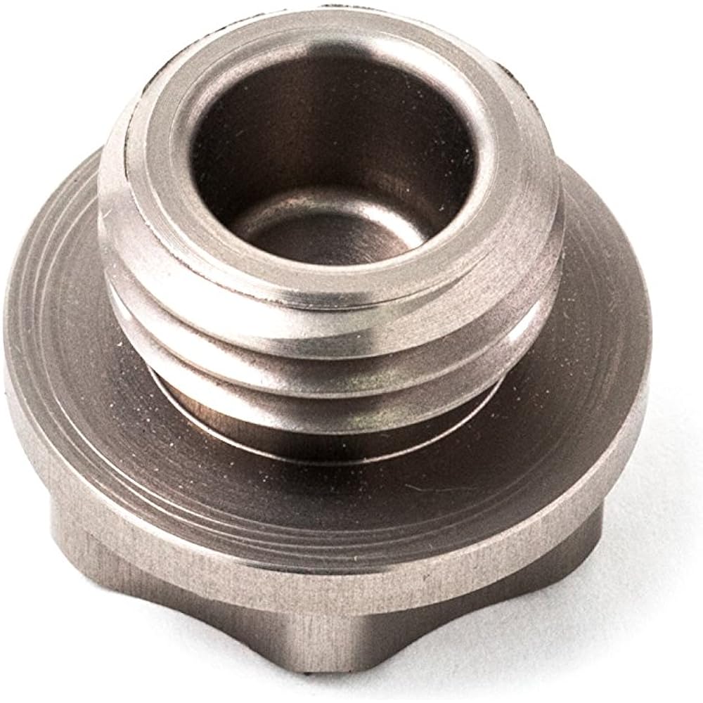 MORIWAKI Oil Filler Cap M24 x P3 Crown Type Titanium Gold 01561-211M0-G0