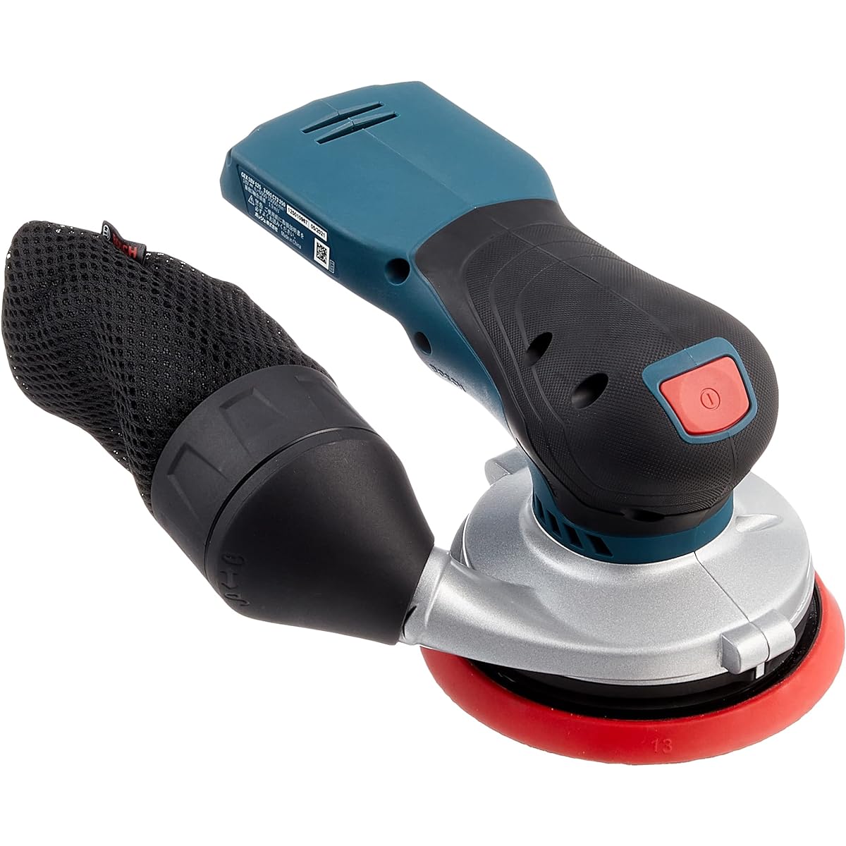 Bosch Professional 18V Cordless Random Action Sander GEX18V-125H Rechargeable Cordless Electric Sander Polishing Tool, Car Polish, Polisher, Oil Film, Scale Removal, Mirror Polishing, Woodworking Grinding, Polishing, Scratch Repair