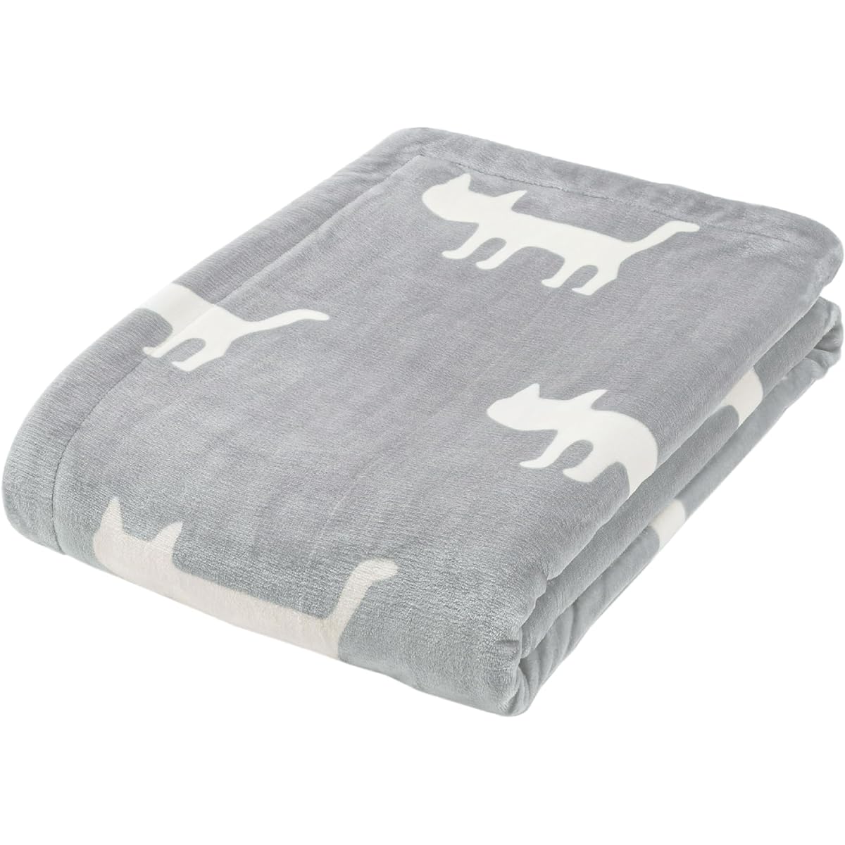nishikawa [Nishikawa] Atsuko Matano Reversible Bucket Single Washable MT3655 Silhouette Cat Gray FQ03905023