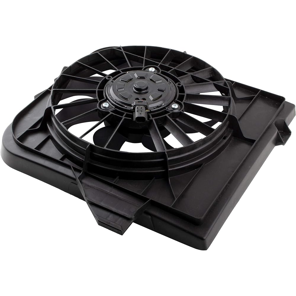 Boxi left radiator cooling fan assembly 2001-2005