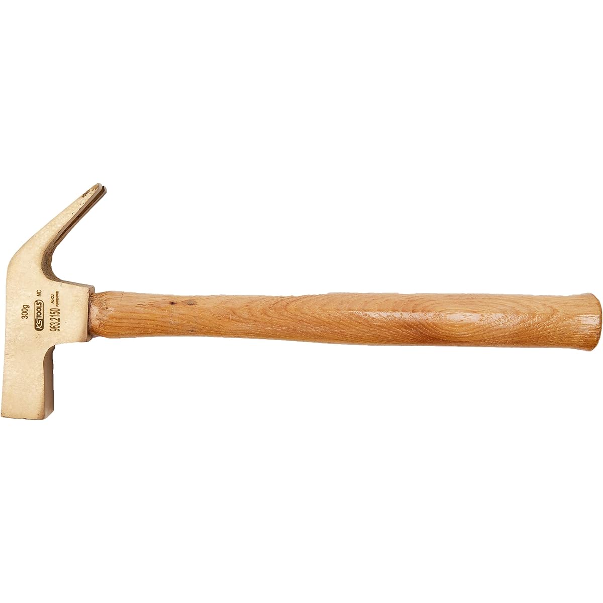 KS TOOLS BRONZEplus Claw Hammer 300 g with hickory handle 963.2150 [Parallel Import]