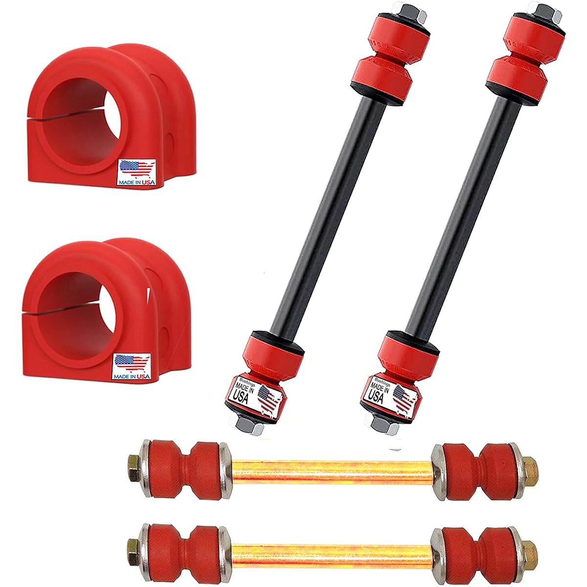 Front/Rear Swaver Link Bushing 6 pieces