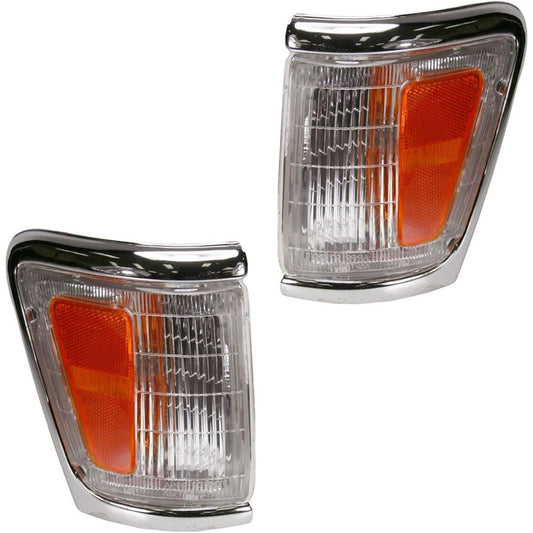 Side Marker Parking Winker Corner Light Pair Set Toyota Pickup Truck 4WD 4X4