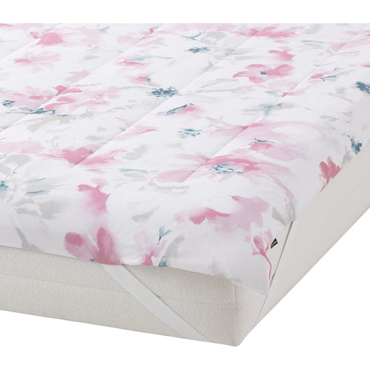 Francfranc Fluffy Cooling Bed Pad Water Flower Double Pink