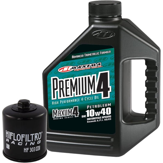 MaximaHiflofiltro PMOCK9 Premium Motorcycle Oil Change Kit KAWASAKI 650