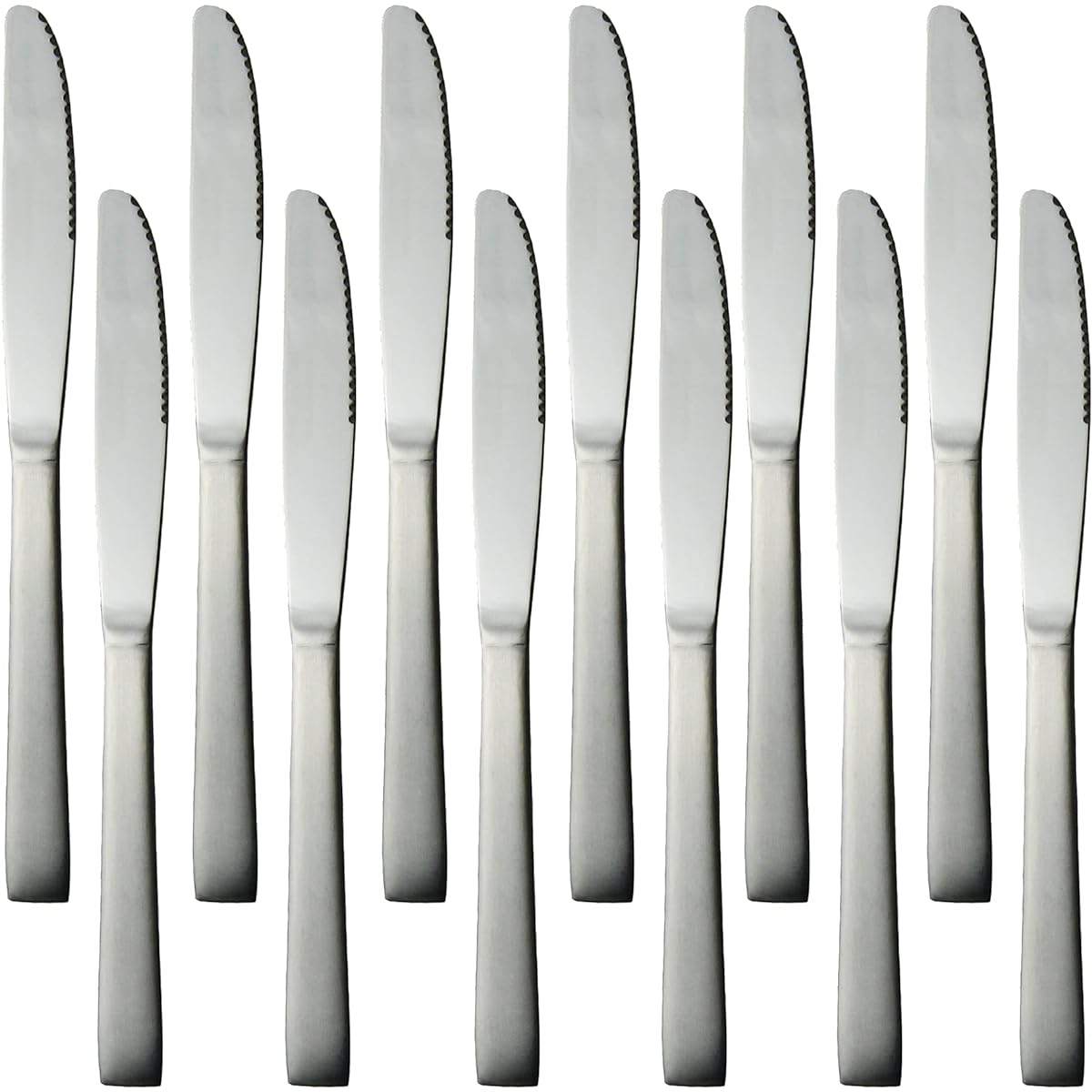 Nagao Lilac Steak Knife Set of 12 20.6cm Commercial Use Made in Japan