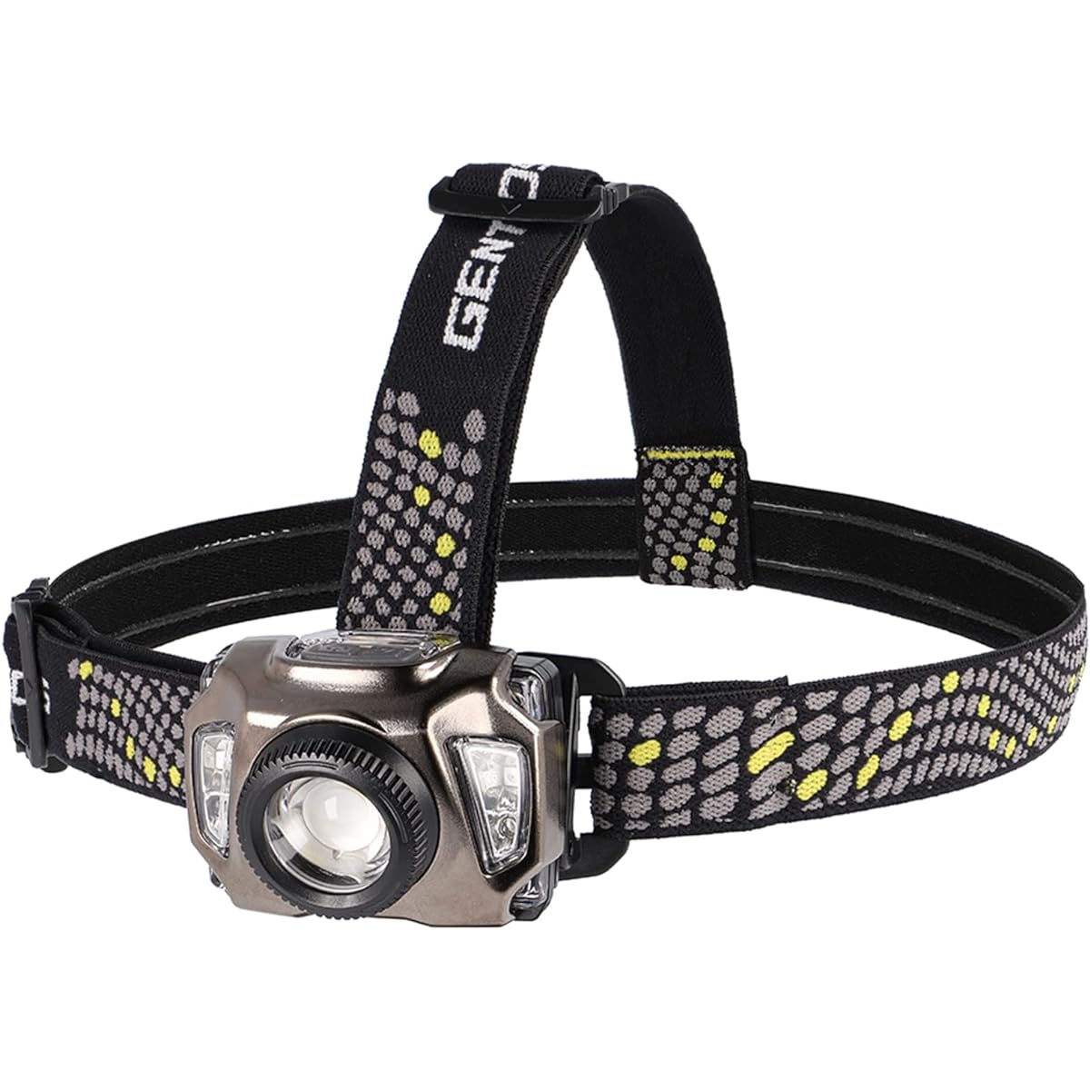 GENTOS LED headlight USB rechargeable [Brightness 670 lumens/Practical lighting 2.5 hours/Dustproof/Splashproof] Uses dedicated rechargeable battery or 3 AAA batteries (sold separately) Axley AR-100H