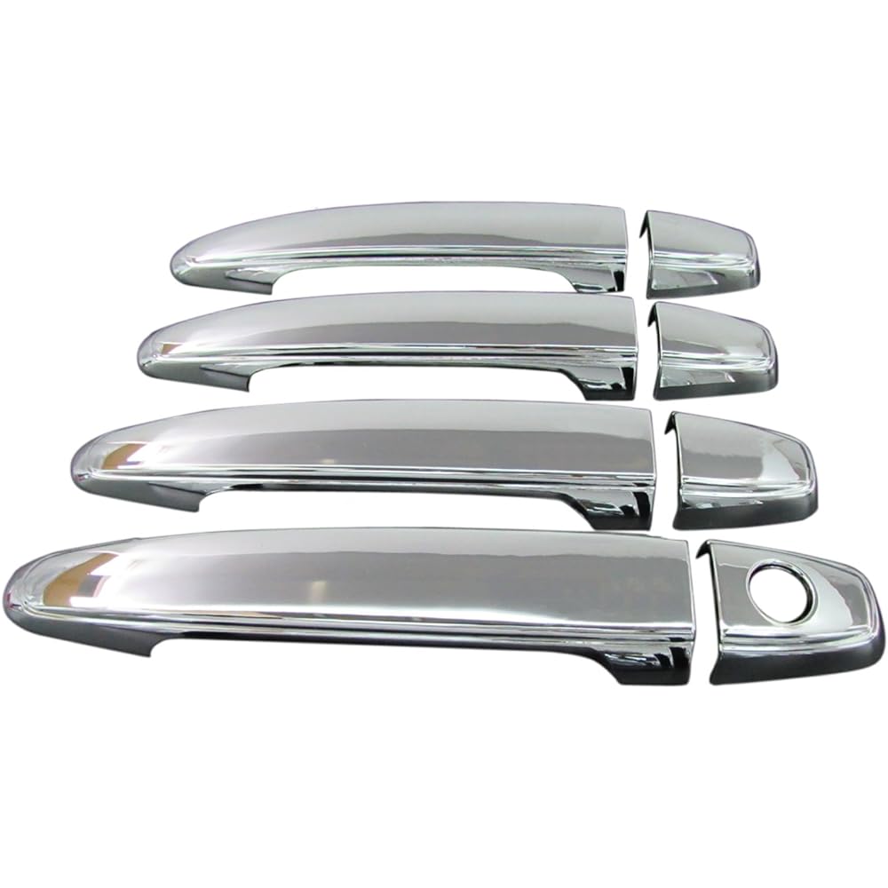 BRIGHTZ Voxy 70 75 Chrome Plated Outer Door Handle Cover Knob [WISH-NOBU-FS-A4B0C1D3] ZRR70G ZRR75G ZRR75W ZRR70W ZRR R70 R75 Voxy Boxy Boxy 119