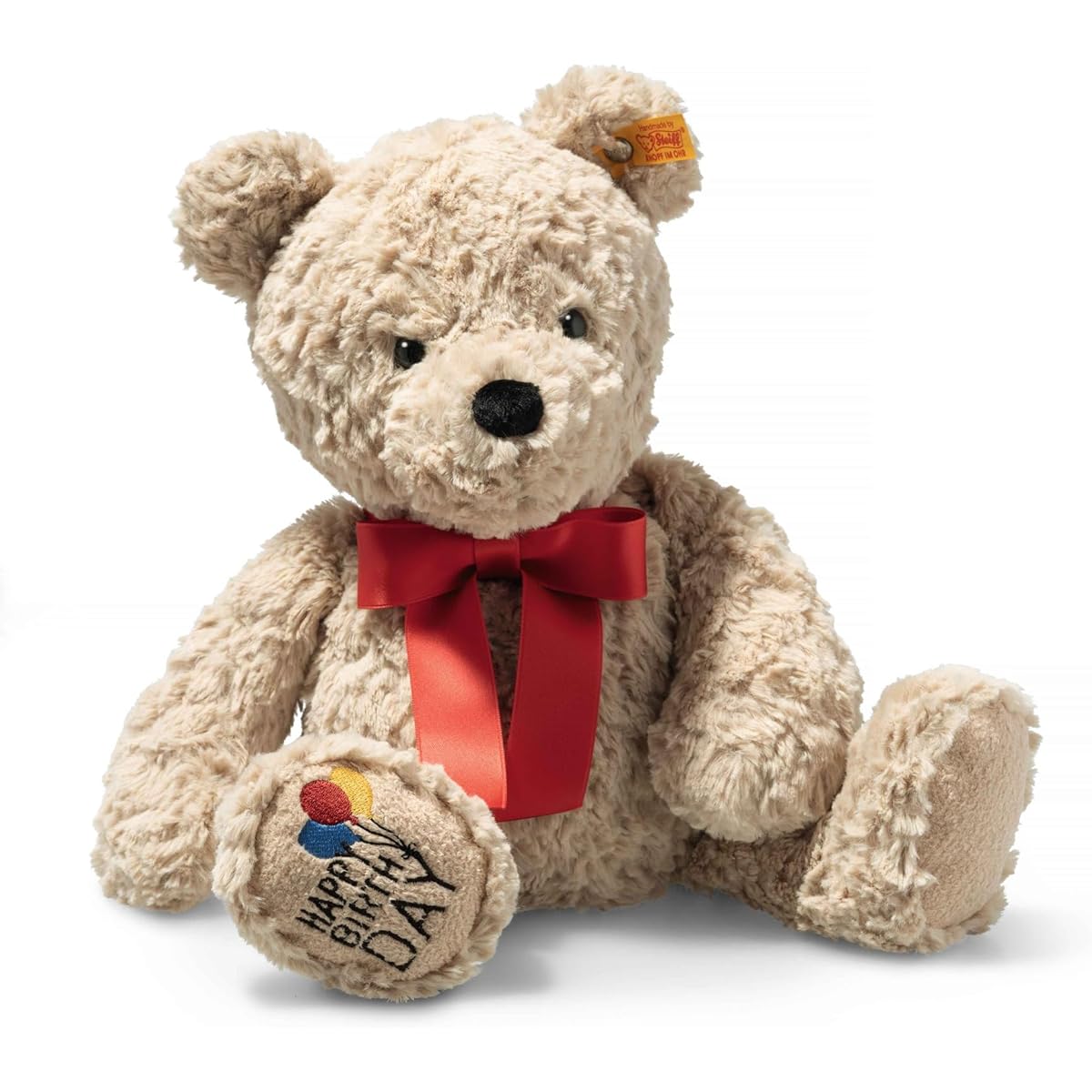 Steiff Teddy Bear Jimmy Teddy Bear Happy Birthday Steiff Jimmy Teddy Bear Happy Birthday Stuffed Bear Gift Present Birthday