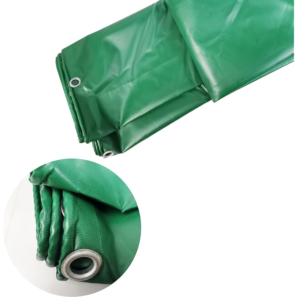 HFS(R) Light Truck Bed Sheet, Rainproof Sheet, Truck Sheet, 12.8 x 8.5 ft (3.6 x 2.4 m), PVC Canvas, Waterproof, For Typhoons, Water Damage, Sun Protection, Freeze-Resistant, Weather Resistant, Rope Included