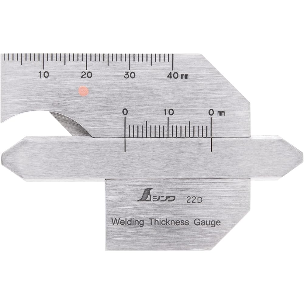 Shinwa Sokutei Welding Gauge Precision Finish 58691